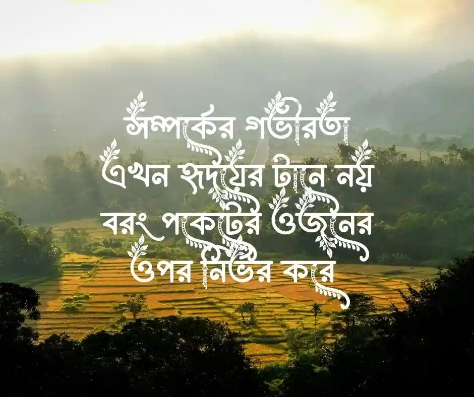 টাকা নিয়ে কষ্টের ক্যাপশন